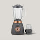 Raf Blender with Glass Jug 1.5 lt 450W Grey R.2820