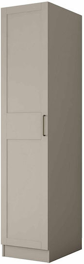 Μονόφυλλη Ντουλάπα Sand 45x57.5x210cm