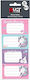 Must Team Unicorn Notebook Labels 20 Pieces