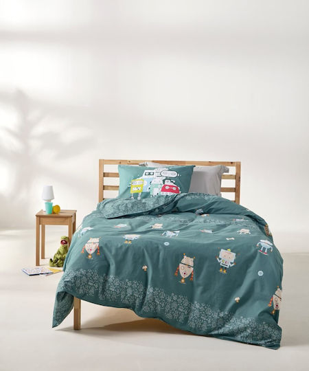 Kentia Stevie Комплект Детска Завивка Единична с Калъфка за Възглавница Stevie 165x245см.