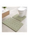 My Home Luxury Non-Slip Bath Mats Set SET02-02 Green 50x80cm 2pcs