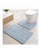 My Home Luxury Non-Slip Bath Mat Set SET02-03 Light Blue 50x80cm 2pcs