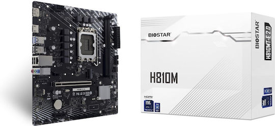 Biostar H810MTE rev. 2.0 Mutterplatine Micro ATX mit Intel 1851 Steckdose