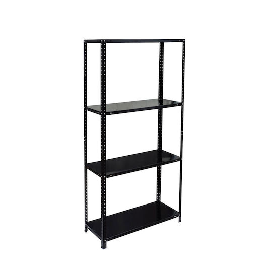 Relaxdays Raft Dexion 75x30x145 cm Cu 4 Rafturi Rezistență Totală 640 kg