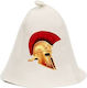 Вълнена Шапка За Сауна World Hats Sparta Бяла Щампа S – L