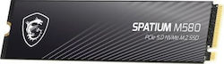 MSI Spatium M580 SSD 4TB de tip M.2 cu conexiune PCI Express 5.0 S78-440R210-P83