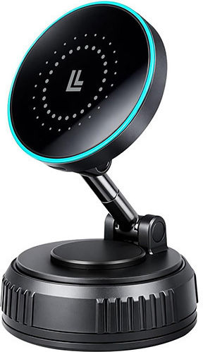 Logilink Wireless Car Mobile Mount Vacuum Magnetic 360° Foldable 25w Pa0411