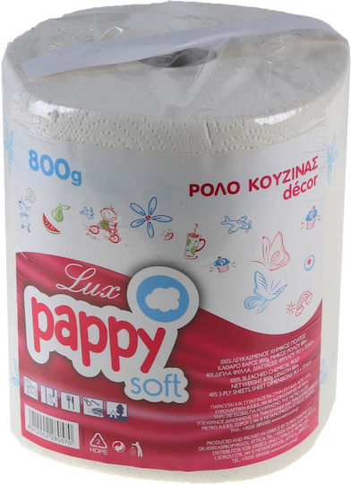 Pappy Soft Hârtie de bucătărie rolă (800gr/Rolă)