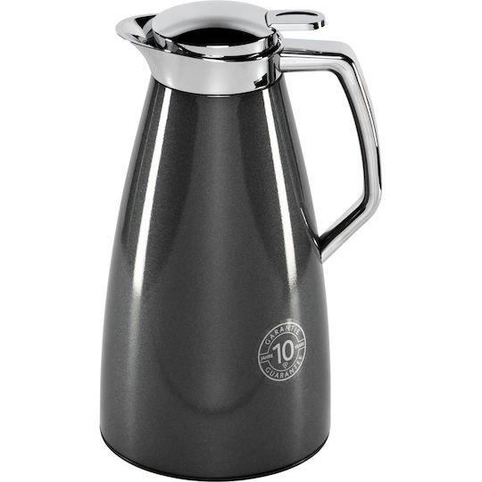 Emsa Emsa Thermosflasche Glas 1l Carbon
