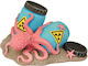 Aquadella Aquarium Decoration Radioactive Barrels Octopus 12x9.7cm