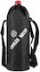 Portable Drawstring Water Bottle Pouch Insulated Cooler Bag Length Width 28.5x15cm Black