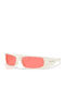 Oakley Unisex Γυαλιά Ηλίου με Πορτοκαλί Σκελετό και Πορτοκαλί Φακό