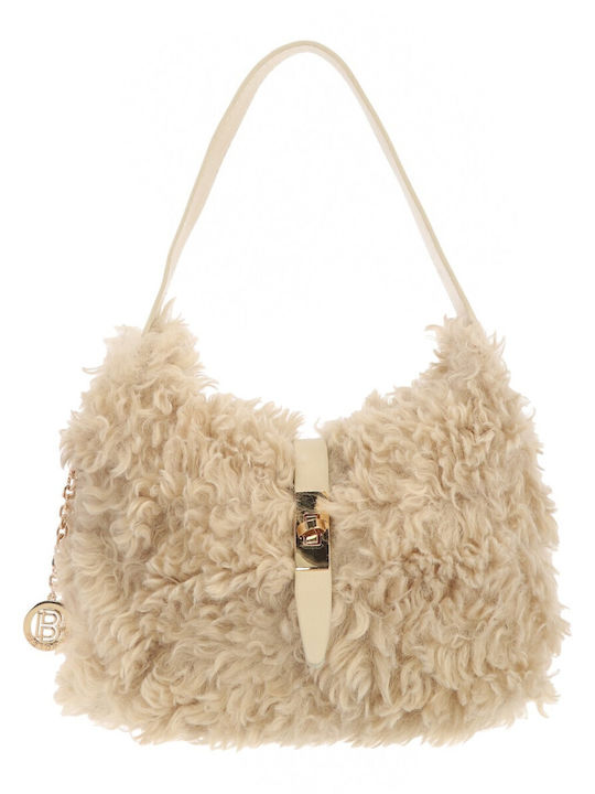 Bag to Bag Set Knitted Women's Hobo Bag Beige