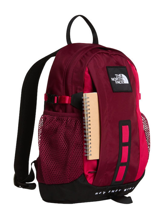 The North Face Hot Shot Mini School Backpack Kindergarten Burgundy