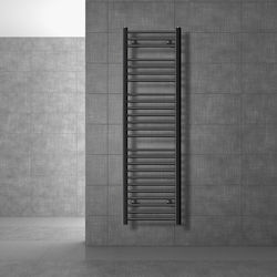 LuxeBath Elektrische Handtuchheizkörper 900W 150x40cm Graue LuxeBath Elektrische Handtuchheizkörper 900W 150x40cm Graue