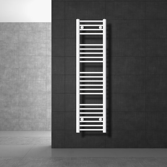 LuxeBath Sahara Elektrische Handtuchheizkörper 1200W 140x30cm Weiße