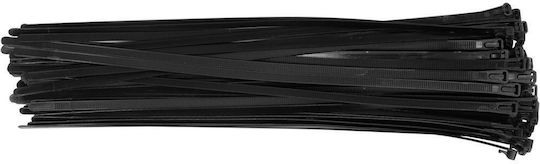 Plastik Kabelbinder Abnehmbar 7,6x400 Mm 50 Stück Schwarz