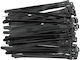 Πλαστικοί Δεσμοί Αποσπώμενοι 7,6x150 Mm 50 Τεμ Μαύροι
