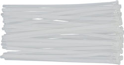 Plastik-Kabelbinder Abnehmbar 7,6x300 Mm 50 Stück Weiße Plastik-Kabelbinder Abnehmbar 7,6x300 Mm 50 Stück Weiße