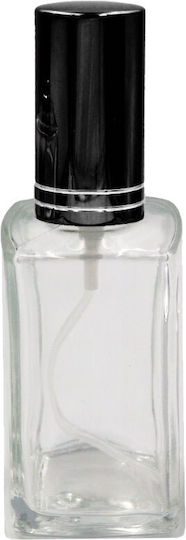 Sticlă De Parfum Zamo Cu Pulverizator Capac Negru Capacitate 50 Ml