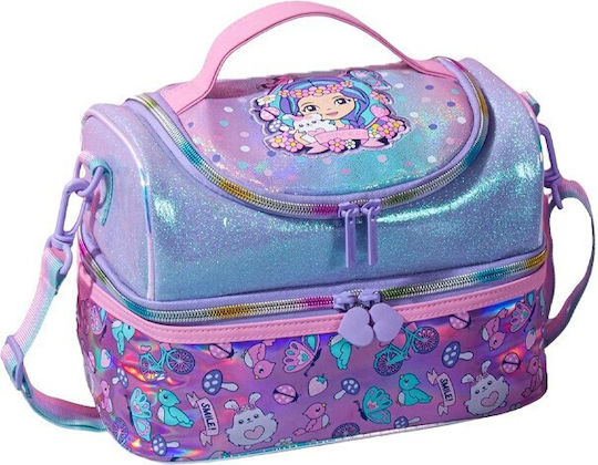 Princess School Insulated Kids' Lunch Handbag 17x17.5x26.5cm