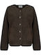 Women's Jacket for Spring Autumn Brown