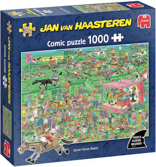 Ascot Pferderennen Puzzle 2D 1000 Teile