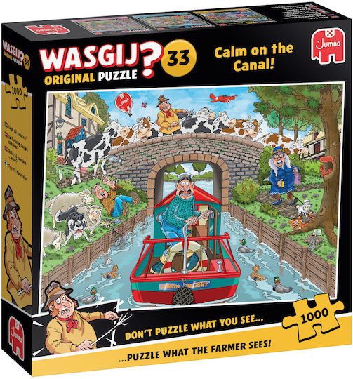 Calm On The Canal! Puzzle 2D 1000pcs