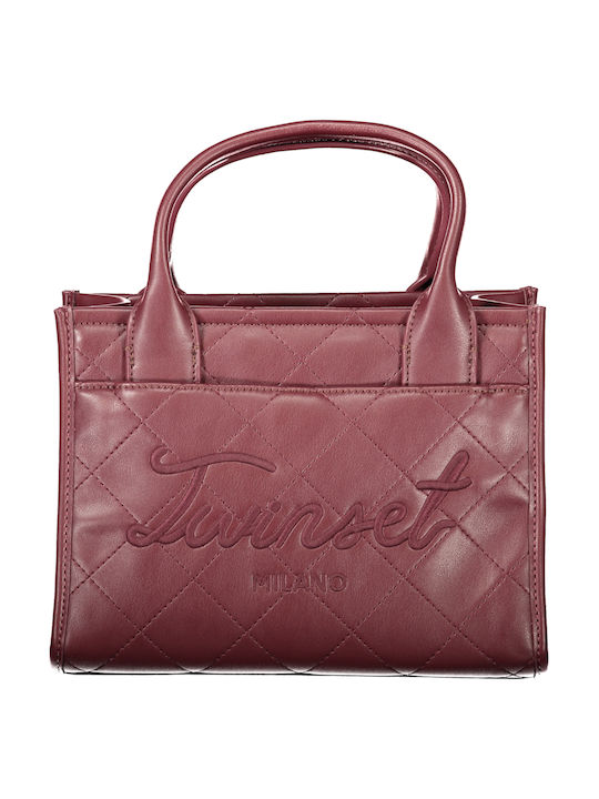 Twinset Γυναικεία Τσάντα Χειρός Red