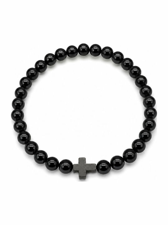 FantazyStores Men's Bracelet with Cross Design