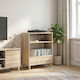vidaXL Sonoma Hi-Fi Möbel Braune 39.5x71x83cm