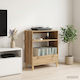 vidaXL Έπιπλο Hi-Fi Καφέ 39.5x71x83cm