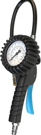 Air Pressure Check Tool During Tire Inflation