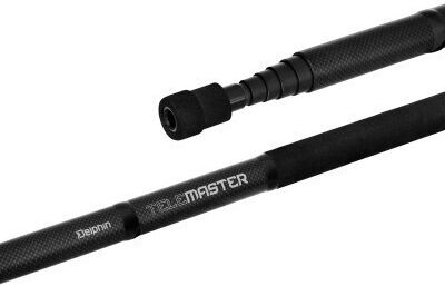 Delphin Telemaster Mâner Telescopic pentru Plasă de Pescuit 300 Cm 9 Secțiuni Lungime Pliată 44 Cm