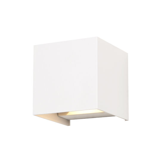 Aca Wall-Mounted Linear LED Light IP65 12W With Warm White Light 15x5x8.8cm