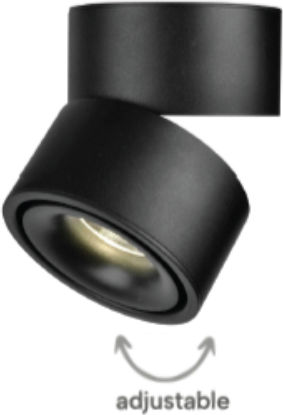 Inlight LED Спот с 10 Светлини в Черен Цвят