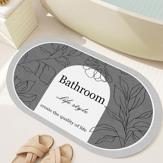 L'Εssentiel Maison Badematte 252DCN1134 Grau 60x100cm