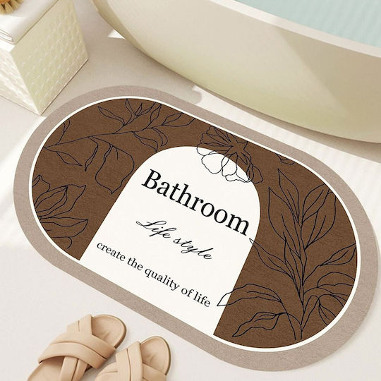 L'Εssentiel Maison Badematte 252DCN1133 Braun 60x100cm