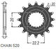 Front Drive Sprocket Motorcycle Sunstar Jtf1590-14