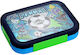 Stainless Steel Kids' Food Container Football 0.95lt Soccer 24 x 18 x 5cm