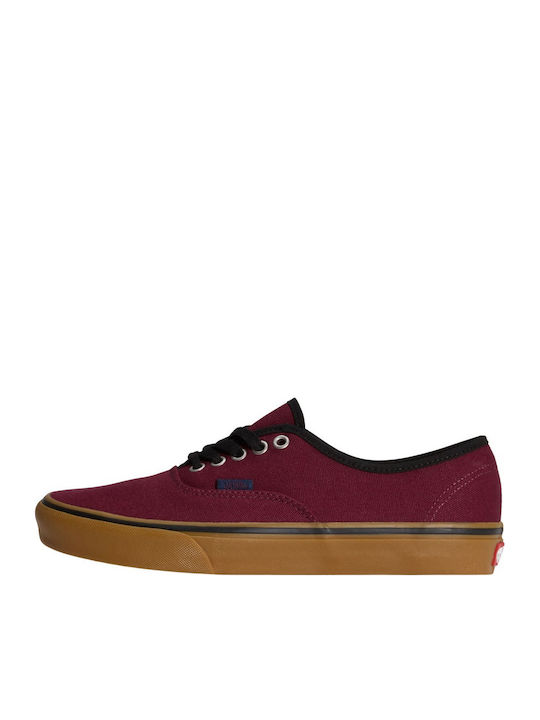 Vans Authentic Ανδρικά Sneakers Burgundy / Gum