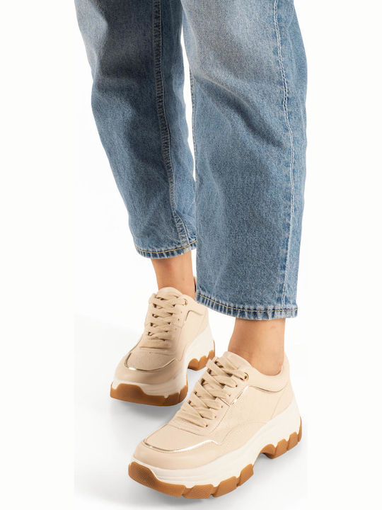 Adidași Chunky Bej Pentru Femei