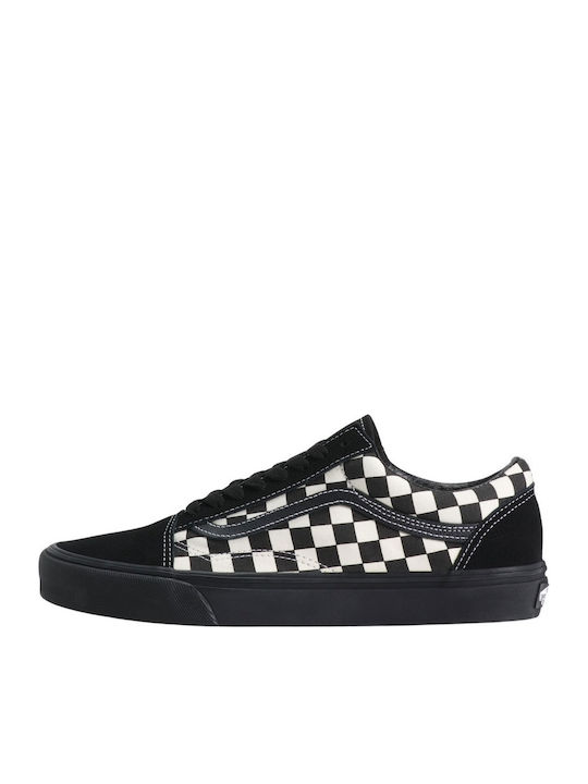 Vans Old Skool Checkerboard Мъжки Сникърси Черн...
