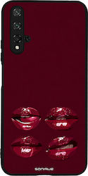 Husă Sonique Diva Series Honor 20 Nova 5T Buze Roșii Husă Sonique Diva Series Honor 20 Nova 5T Buze Roșii