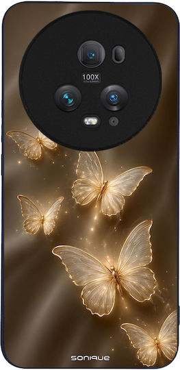Калъф Sonique Diva Series Honor Magic5 Pro 5g Златни Пеперуди
