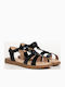 Sandale Tip Pantof Negre