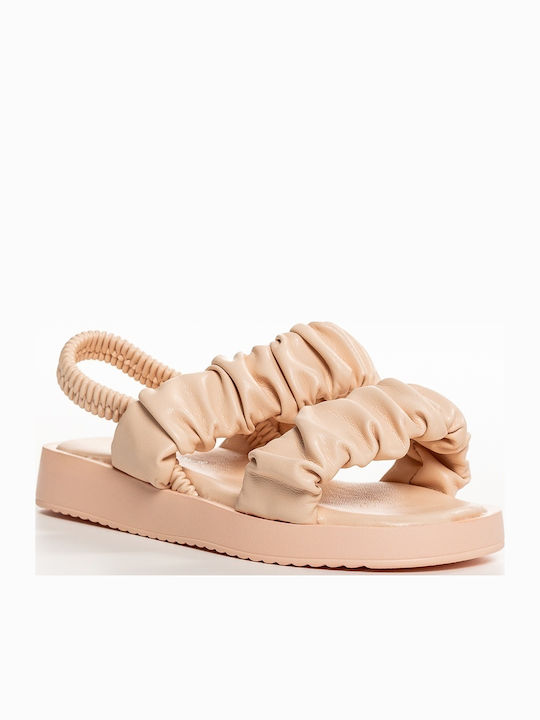 Sandale Tip Pantof Roz