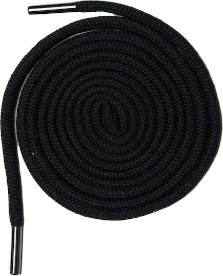 Lace 1.7m Round Black Lace 3059 604 05 5 0.5cm + Round Black Nickel End 22*5mm