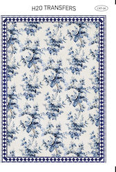 Easy Transfer Paper Light Blue Wallpaper Lnt-06 25x35cm