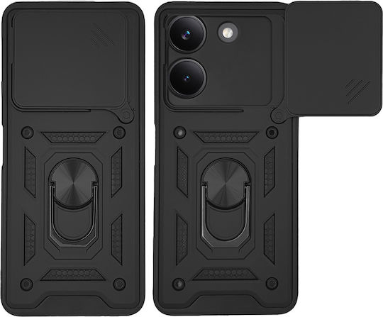 Husă Ring Armor Campro Sonique Xiaomi Poco X8 Pro 5g Neagră